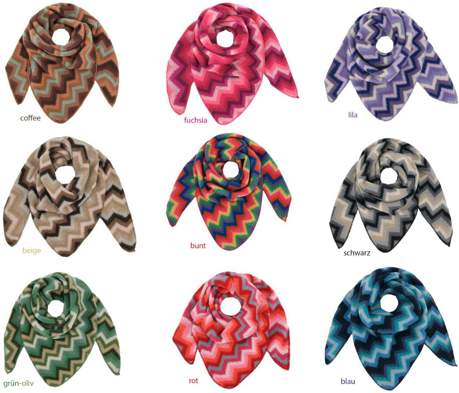 #907 dicker Dreieckschal