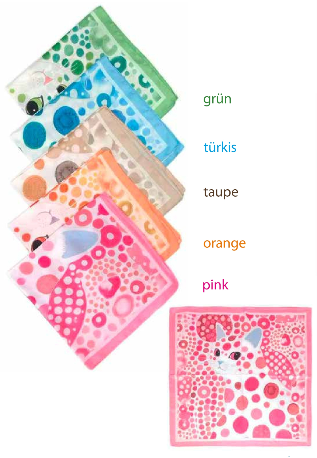 #566 Katzen Nickituch