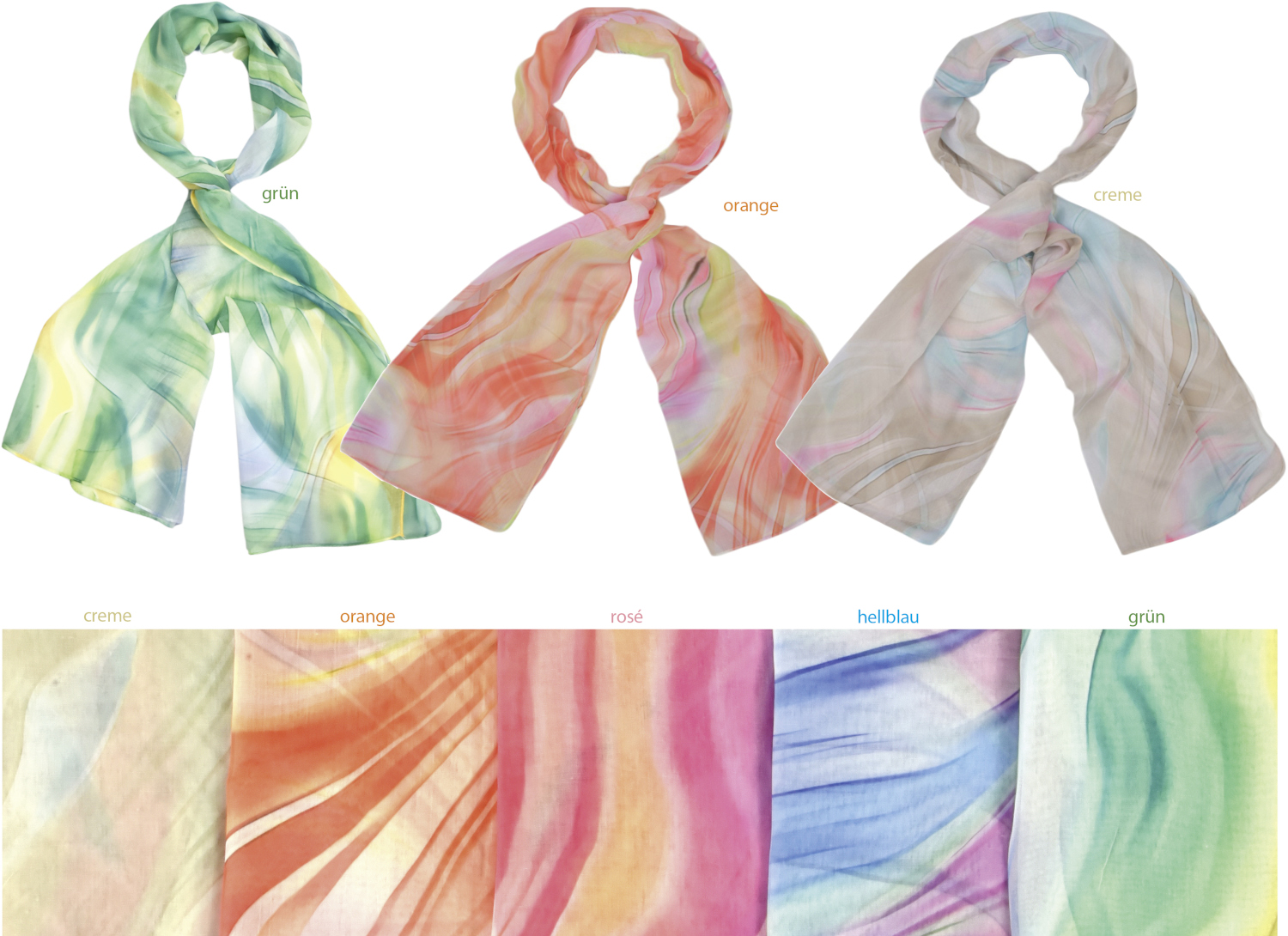 #745 Multi-Print-Schal 