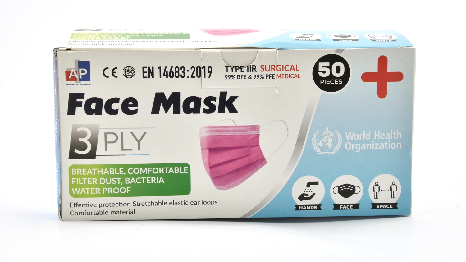 OP Masken rosa (50er Pack)