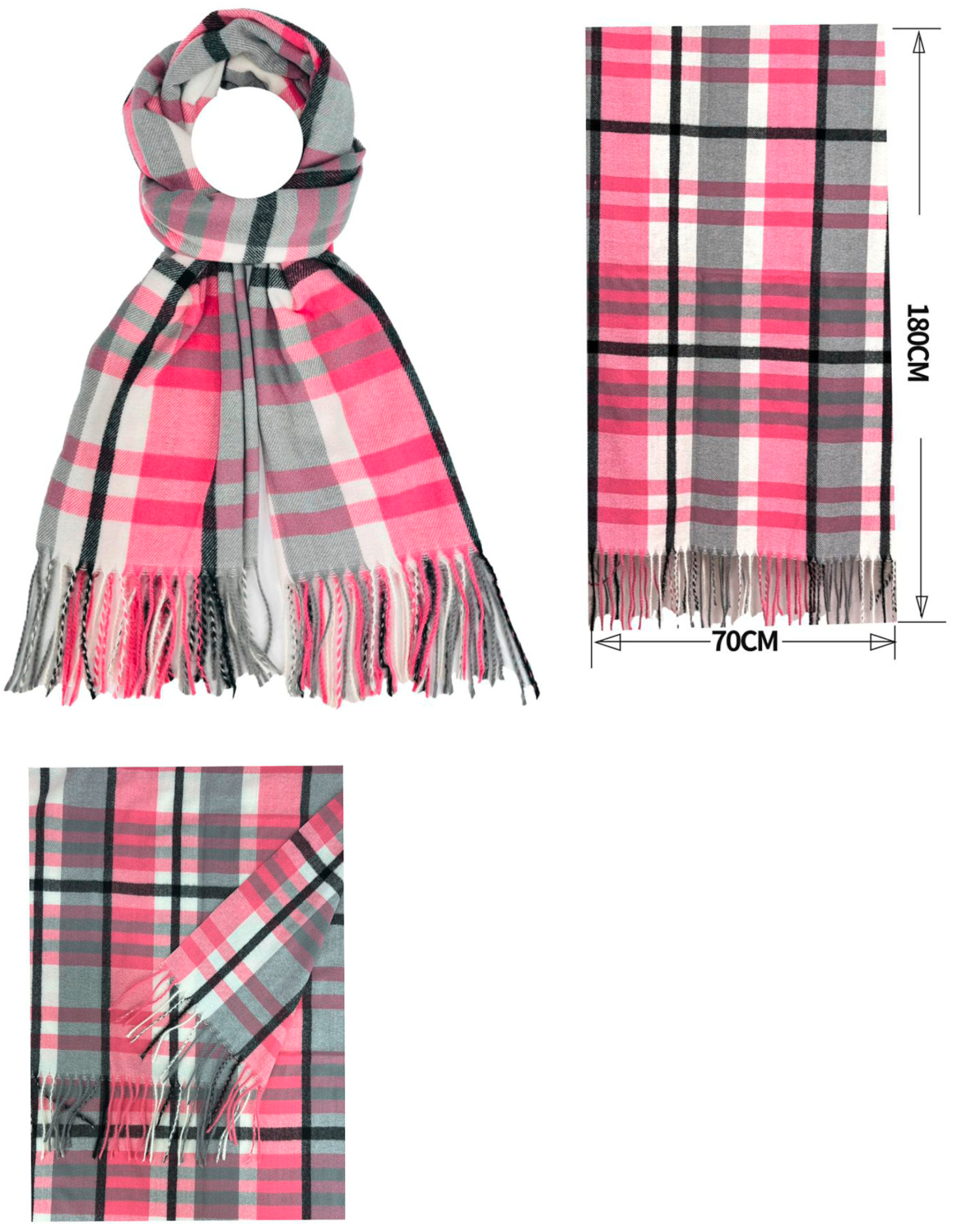 #819 Karo-Schal