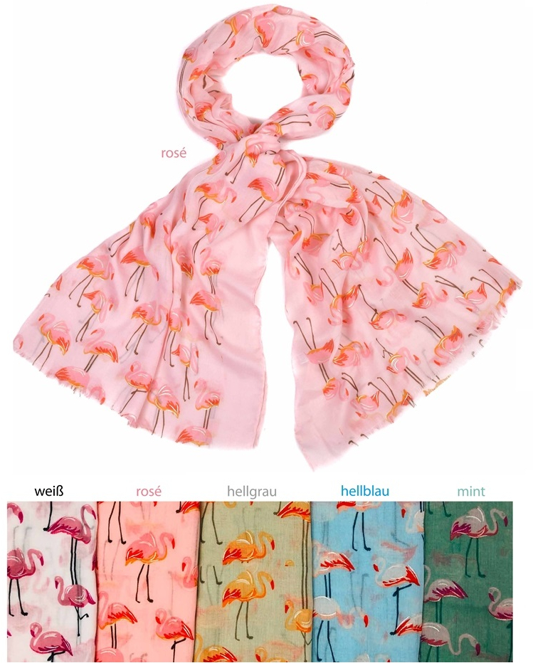 #231-2 Flamingo Schal