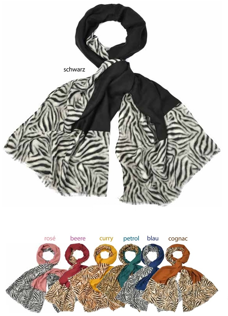 #292 Zebra Schal